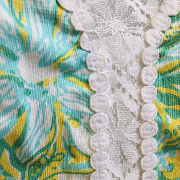 Lilly Pulitzer Sofia Shift Dandelion Yellow, size 0 - Picture 4 of 12